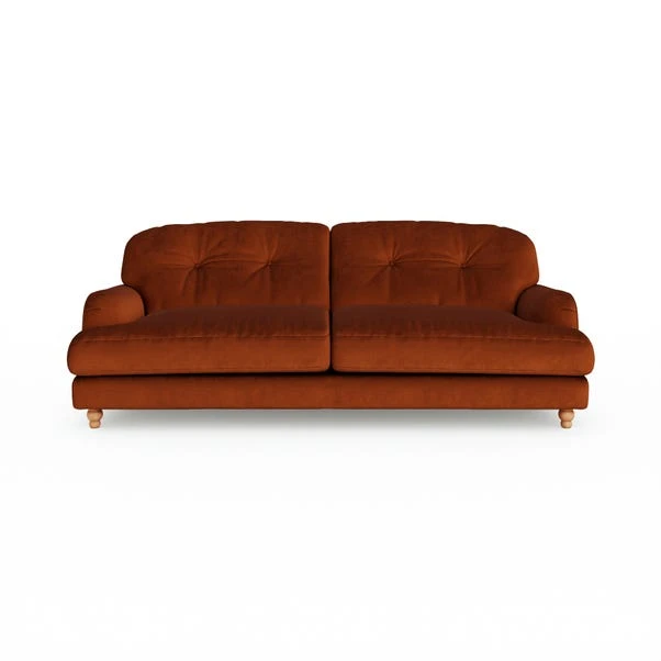 Martha Matte Plush Velvet 4 Seater Sofa 7 Martha Matte Plush Velvet 4 Seater Sofa - Image 7