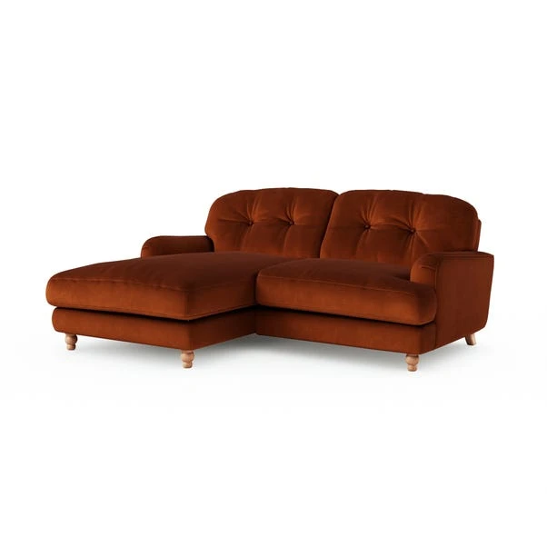 Martha Matte Plush Velvet Corner Chaise Sofa 15 Martha Matte Plush Velvet Corner Chaise Sofa - Image 15