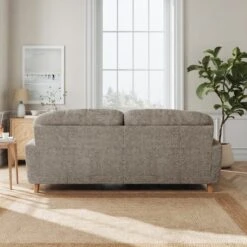 Martha Chunky Chenille Corner Chaise Sofa -Furniture Store 30892979 alt02