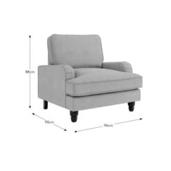 Beatrice Tonal Chenille Armchair -Furniture Store 30893174 alt09