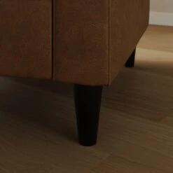 Zoe Faux Leather Snuggle Sofa -Furniture Store 30893218 alt04