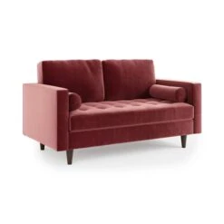 Zoe Velvet 2 Seater Sofa -Furniture Store 30893221 alt06