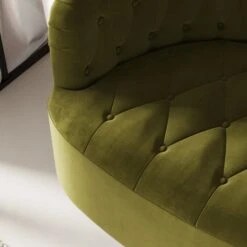 Elena Buttoned Swivel Chair 20 Elena Buttoned Swivel Chair -Furniture Store 30893229 alt02