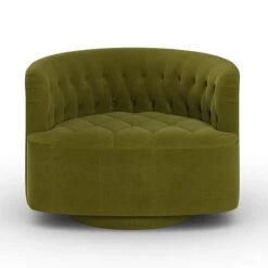 Elena Buttoned Swivel Chair 24 Elena Buttoned Swivel Chair -Furniture Store 30893229 alt06