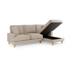 Beatrice Textured Weave Corner Storage Sofa Bed -Furniture Store 30893237 alt07