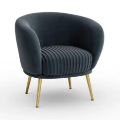 Bella Velvet Cocktail Chair -Furniture Store 30893349 alt07