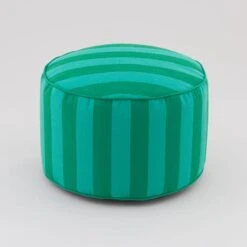 Elements Sutton Stripe Pouffe -Furniture Store 30894094 alt02