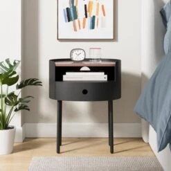 Elements Griffin Compact Bedside Table -Furniture Store 30894111