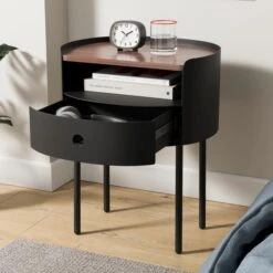 Elements Griffin Compact Bedside Table -Furniture Store 30894111 alt01