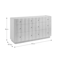 Willa 6 Drawer Chest, Mango Wood -Furniture Store 30894961 alt09