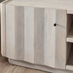 Willa Extra Wide TV Unit For TVs Up To 80", Mango Wood -Furniture Store 30896116 alt03