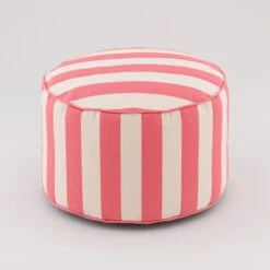 Beatrice Stripe Pouffe -Furniture Store 30897064 alt01