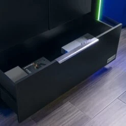 X Rocker Electra 2 Door Wardrobe With LED Lights -Furniture Store 30897196 alt02