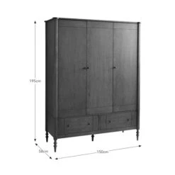 Ratcliffe Triple Wardrobe -Furniture Store 30897572 alt09