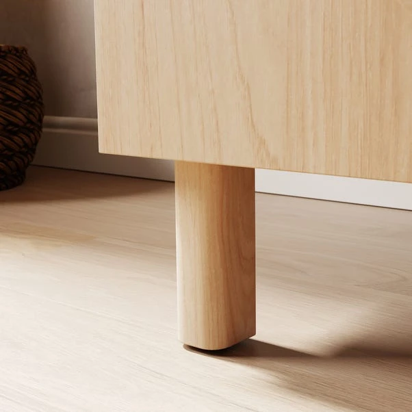 Aldo Double Wardrobe, Light Oak 4 Aldo Double Wardrobe, Light Oak - Image 4