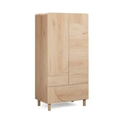 Aldo Double Wardrobe, Light Oak 10 Aldo Double Wardrobe, Light Oak -Furniture Store 30897777 alt04