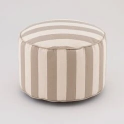 Beatrice Stripe Pouffe -Furniture Store 30897833 alt01