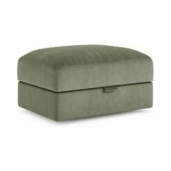 Hattie Matte Plush Velvet Storage Footstool -Furniture Store 30901817 alt06