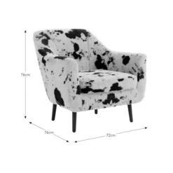 Eddie Cow Accent Chair -Furniture Store 30902103 alt09