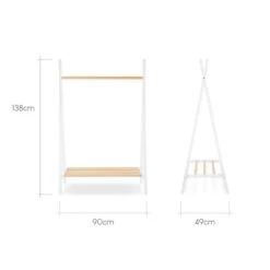 CuddleCo Nola Clothes Rail -Furniture Store 30902134 alt09