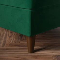 Zoe Square Velvet Footstool With Storage -Furniture Store 30904058 alt04