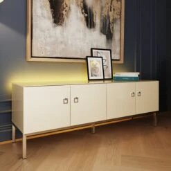 Lyra Low Smart TV Unit For TVs Up To 70" -Furniture Store 30904884 alt02