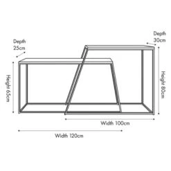 Set Of 2 Mashiko Console Tables -Furniture Store 30907222 alt09