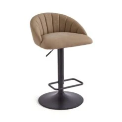 Lowen Adjustable Bar Stool, Faux Leather -Furniture Store 30907960 alt05