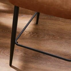 Taylor Counter Height Bar Stool, Faux Leather -Furniture Store 30908082 alt03