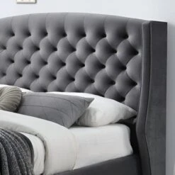 Ambassador Ottoman Bed Frame, Velvet 14 Ambassador Ottoman Bed Frame, Velvet -Furniture Store 30908271 alt02