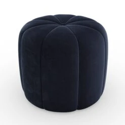 Pumpkin Velvet Footstool -Furniture Store 30909071 alt04