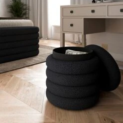 Murray Sherpa Storage Footstool -Furniture Store 30909074 alt01