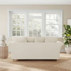 Dixie 3 Seater Sofa, Soft Texture Fabric -Furniture Store 30909163 alt02