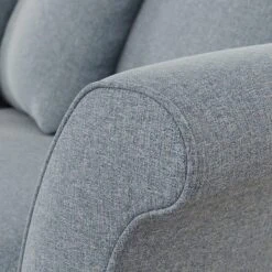 Dixie 3 Seater Sofa, Soft Texture Fabric -Furniture Store 30909168 alt04