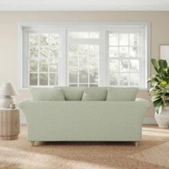 Dixie 3 Seater Sofa, Soft Texture Fabric -Furniture Store 30909282 alt02
