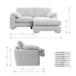 Magnus Cosy Weave Corner Chaise Sofa -Furniture Store 30909944 alt09