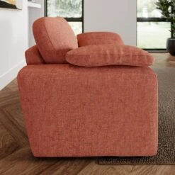Magnus Soft Textured Chenille Snuggle Sofa -Furniture Store 30909955 alt01