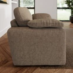 Magnus Soft Textured Chenille Snuggle Sofa -Furniture Store 30909960 alt01