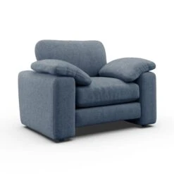 Magnus Soft Textured Chenille Snuggle Sofa -Furniture Store 30909965 alt05