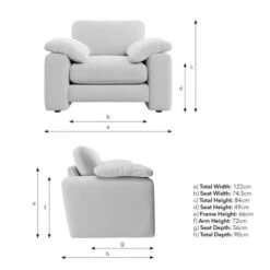 Magnus Soft Textured Chenille Snuggle Sofa -Furniture Store 30909965 alt09