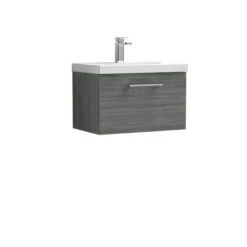 Arno Wall Mounted 1 Drawer Vanity Unit With Basin -Furniture Store 30910311