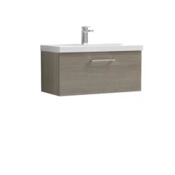 Arno Wall Mounted 1 Drawer Vanity Unit With Basin -Furniture Store 30910323