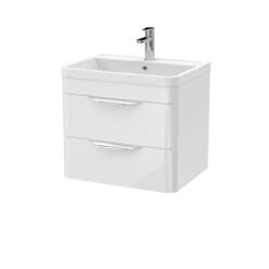 Parade Wall Mounted Vanity Unit With Ceramic Basin -Furniture Store 30910339