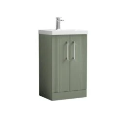 Deco Floor Standing 2 Door Vanity Unit With Basin -Furniture Store 30910403