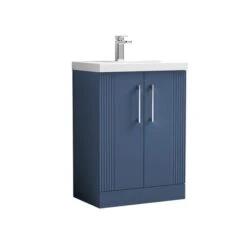 Deco Floor Standing 2 Door Vanity Unit With Basin -Furniture Store 30910406