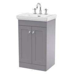 Classique Floor Standing 2 Door Vanity Unit With Basin 38 Classique Floor Standing 2 Door Vanity Unit With Basin -Furniture Store 30910490