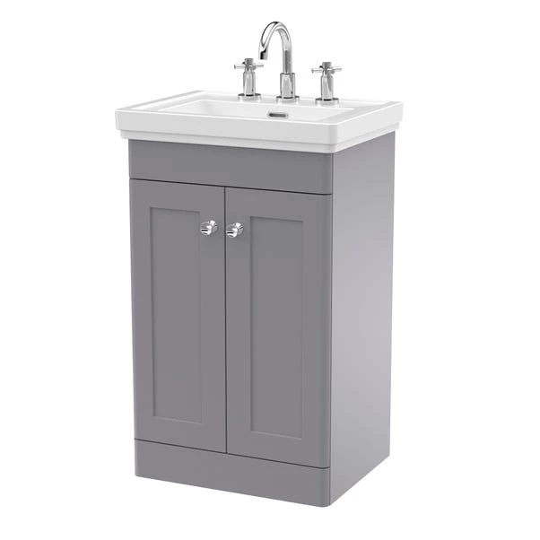 Classique Floor Standing 2 Door Vanity Unit With Basin 19 Classique Floor Standing 2 Door Vanity Unit With Basin - Image 19