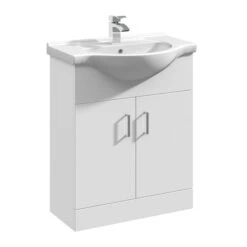 Mayford 2 Door Vanity Unit With Round Basin
