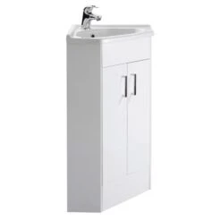 Mayford 2 Door Corner Vanity Unit With Basin