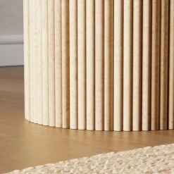 Amari Fluted Wooden Storage Footstool With Natural Flatweave Top -Furniture Store 30910750 alt04